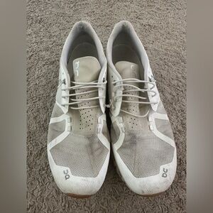 Men's On Cloud Cloudtec Running Shoes Size 13 White Pre Own